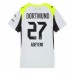 Maillot de foot Borussia Dortmund Karim Adeyemi #27 Extérieur vêtements Femmes 2025-26 Manches Courtes